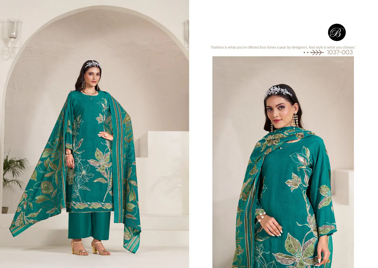 Samaira Vol 3 By Belliza Viscose Digital Printed Dress Material Wholesale Online